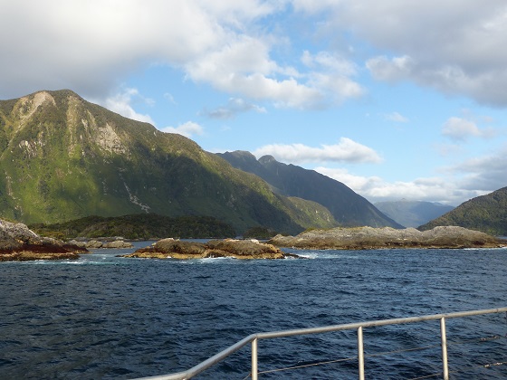 Islets at the mouth of Doubtful Sound, Nov 2015